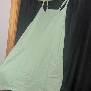 Green Romper Dress